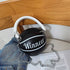 Basketball Shape Handbag Chain Shoulder